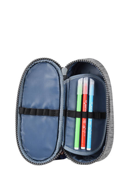 1 Compartment Pouch Kipling Gray back to school / pbg PBG12908 other view 1