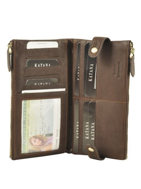Wallet Marina Leather Katana Red marina 753118 other view 3