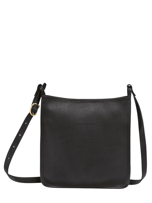 Longchamp Le foulonné Messenger bag Black