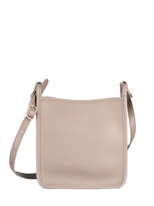 Longchamp Le foulonné Messenger bag Gray