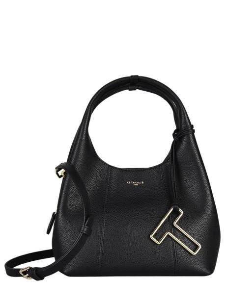 Small Leather Juliette Satchel Le tanneur Black juliette TJET1000