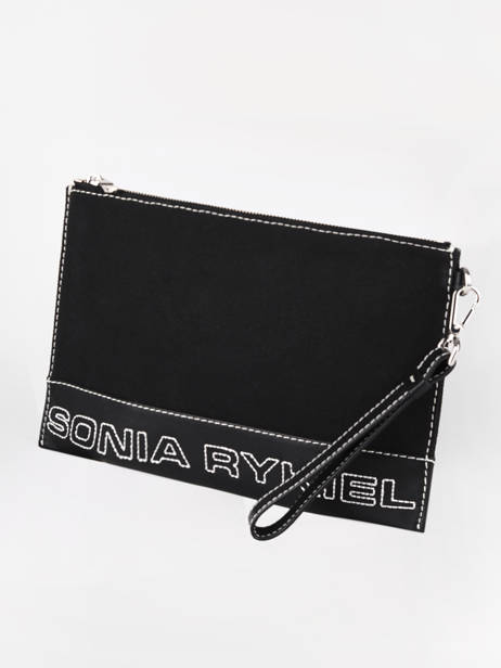 Capsule Anniversaire Clutch Bag Sonia rykiel Black capsule anniversaire FG other view 3