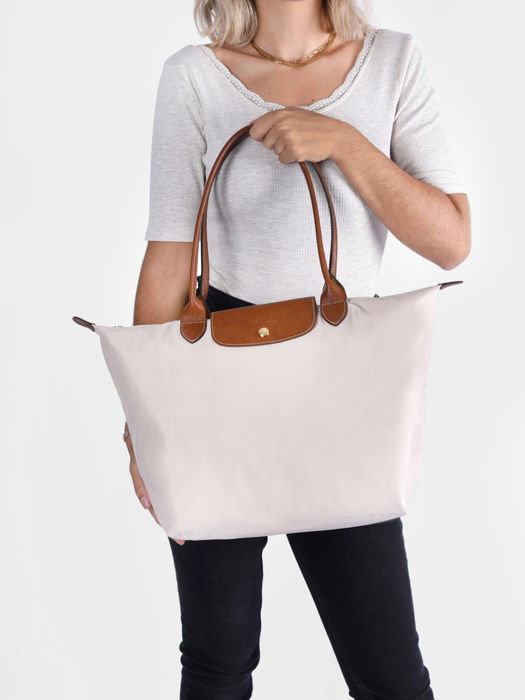 Longchamp Le pliage original Hobo bag White