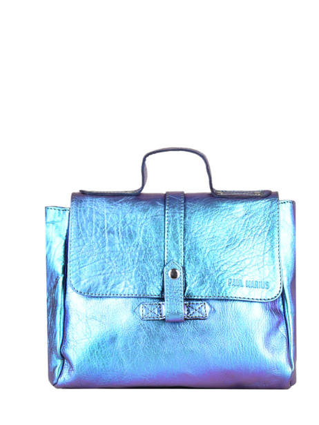 Leather Corneille Scarabee Crossbody Bag Paul marius Blue scarabee CORNESCA