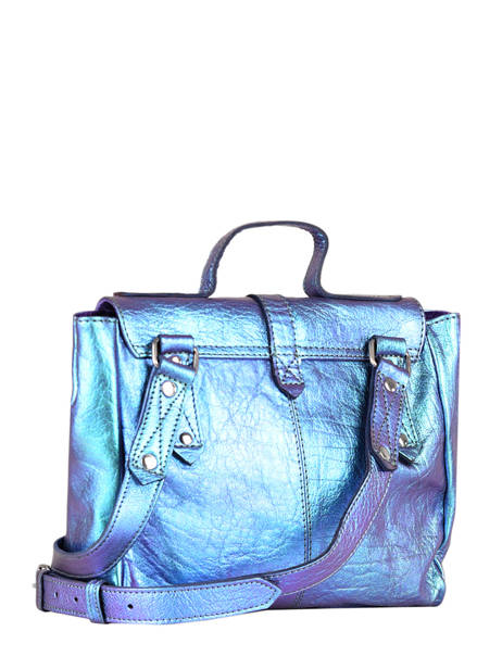 Leather Corneille Scarabee Crossbody Bag Paul marius Blue scarabee CORNESCA other view 4