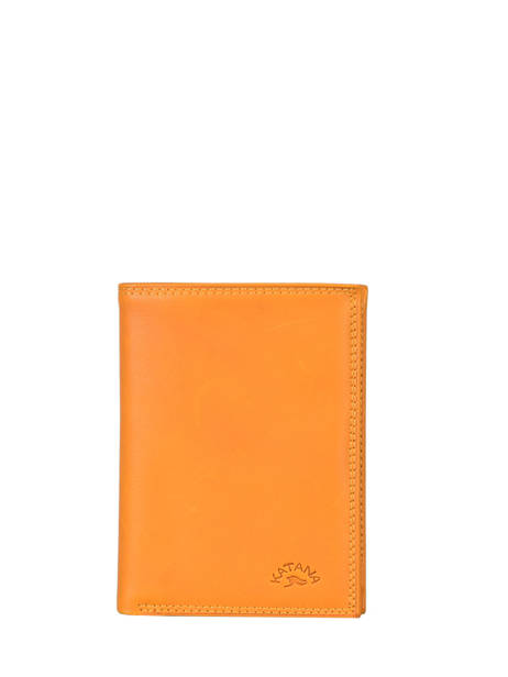 Leather Wallet Marina Katana Yellow marina 753046