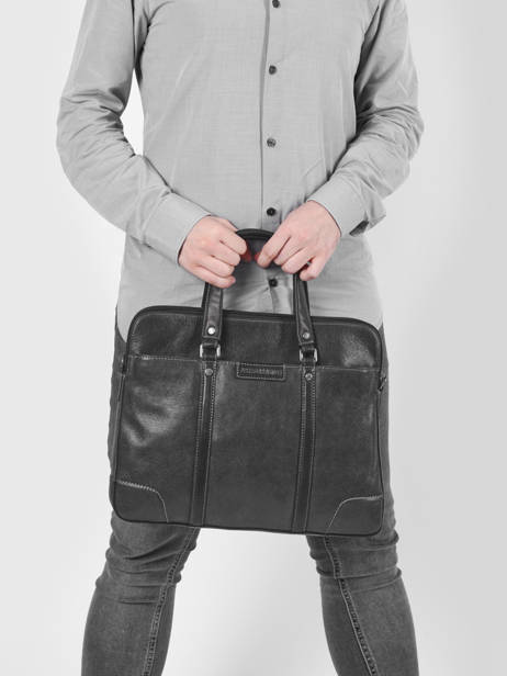 Leather Joseph Briefcase Arthur & aston Black marco 4 other view 1