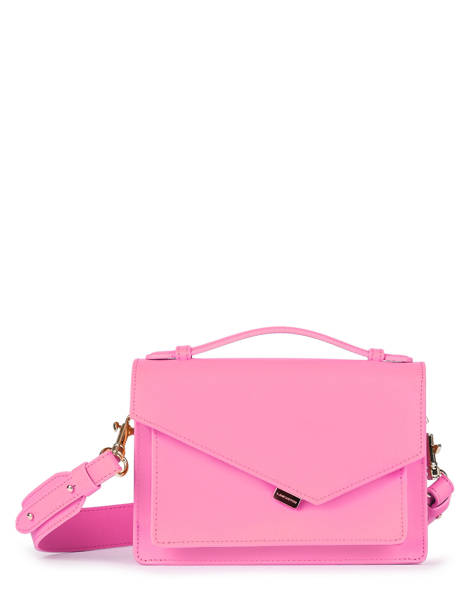 Sac BandouliÃ¨re ZoÃ© Cuir Lancaster Rose zoe 10