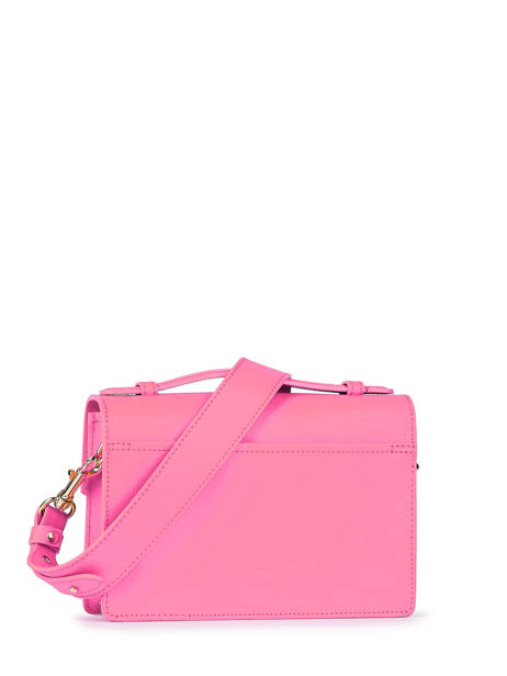 Sac BandouliÃ¨re ZoÃ© Cuir Lancaster Rose zoe 10 vue secondaire 4