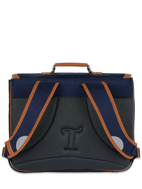 2-compartment Satchel Tann's Blue les fantaisies g 41111 other view 4