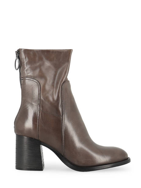 Boots En Cuir En Cuir Mjus Marron women T01206