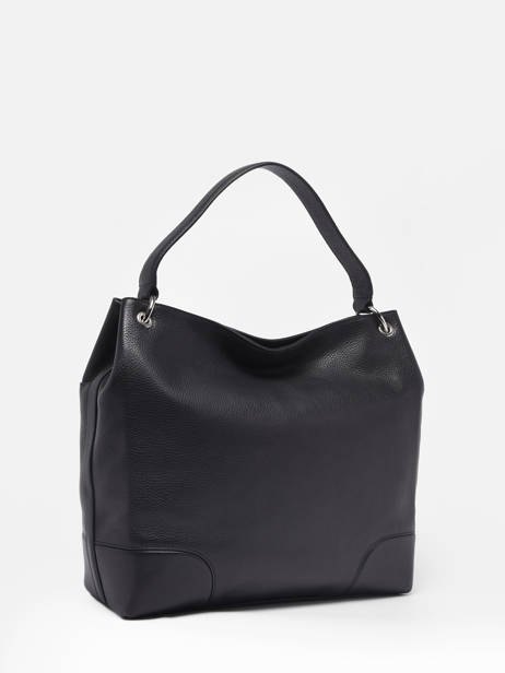 Sac Porté épaule Romy Cuir Le tanneur Noir romy TROM1420 vue secondaire 4