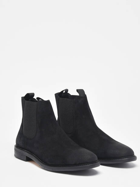 Chelsea Boots Pilot En Cuir Schmoove Noir men MIVS04B3 vue secondaire 2