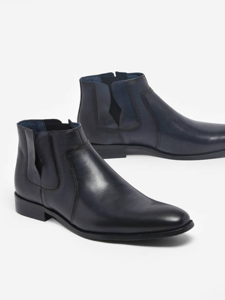 Chelsea Boots Nasidi In Leather Kdopa Blue men NASIDI other view 2