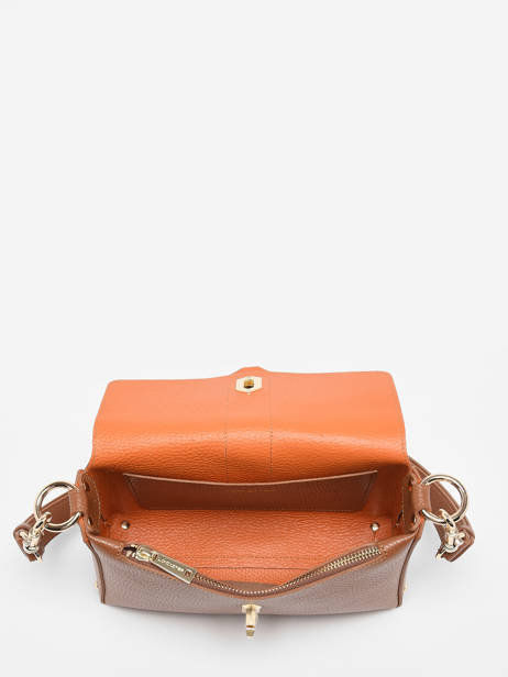 Crossbody Bag Foulonne Double Leather Lancaster Brown foulonne double 53 other view 3