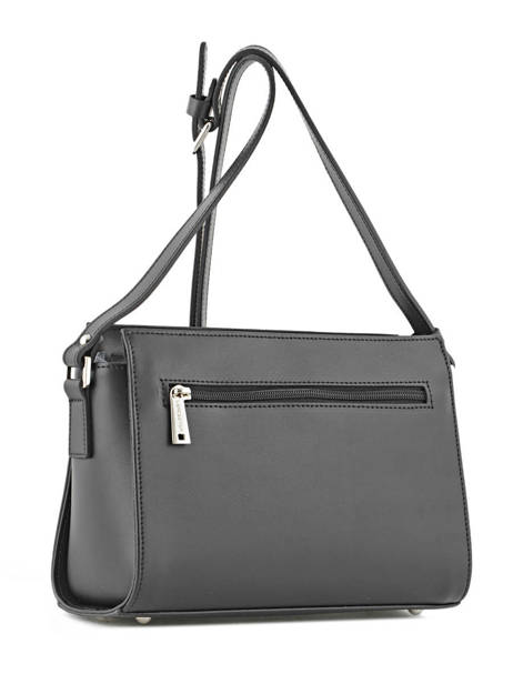 Shoulder Bag Smooth Leather Lancaster Black smooth 437-02 other view 4
