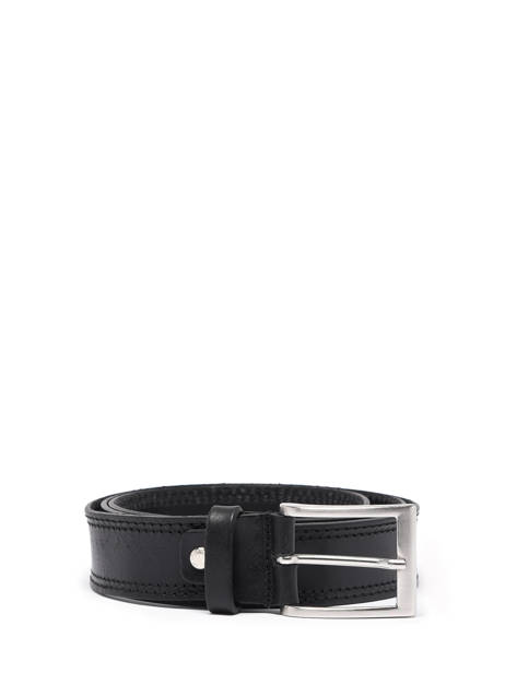 Ceinture Petit prix cuir Noir belt 35