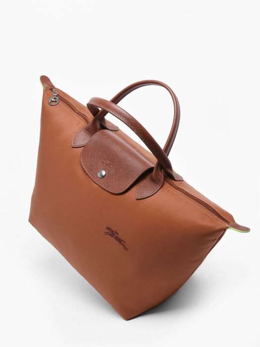 Longchamp Le pliage green Handbag Brown