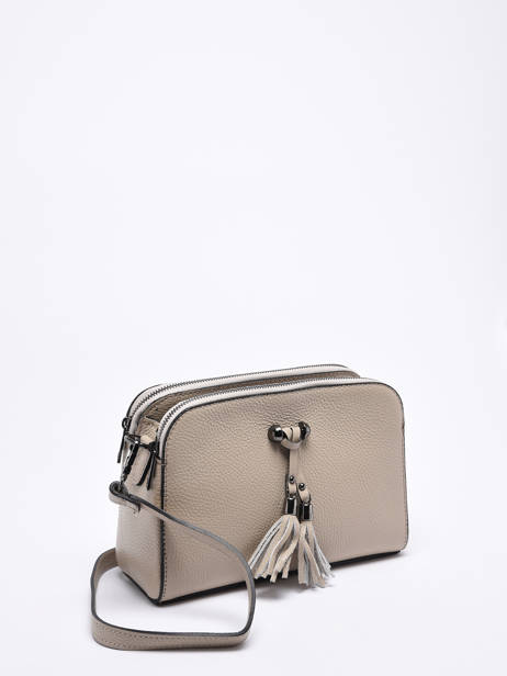 Leather Caviar Crossbody Bag Milano Beige caviar CA21101 other view 2
