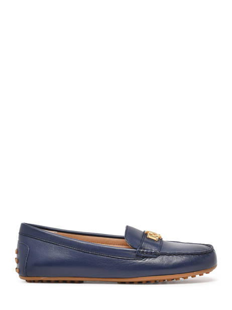 Moccasins Barnsbury In Leather Lauren ralph lauren Blue women 85284707