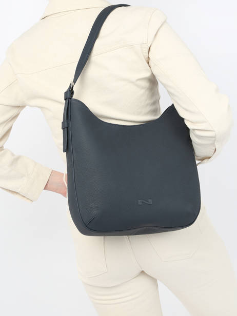 Leather Rumba Shoulder Bag Nathan baume Blue nathan 53 other view 1