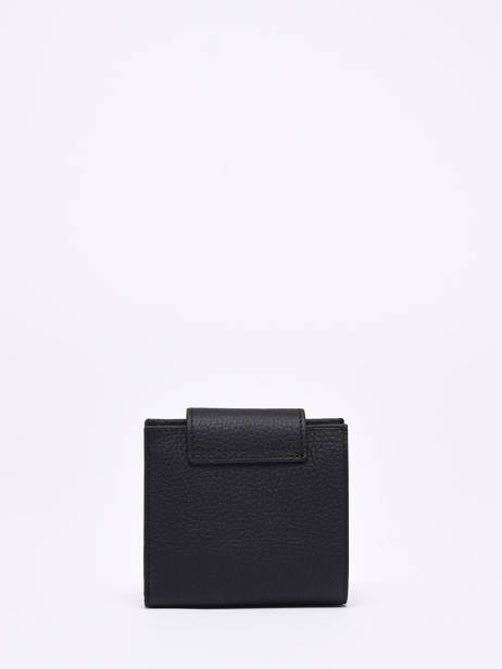 Leather Trifold Wallet Nathan baume Black original n 116N other view 2