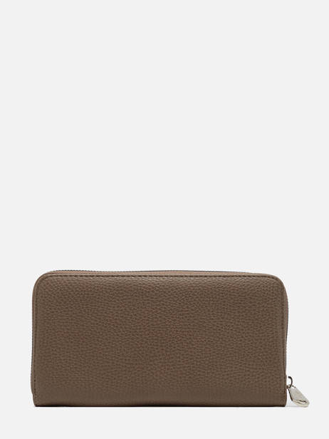 Zip Wallet Classic Miniprix Brown grained H1689 other view 1