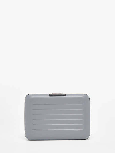 Porte-cartes Cuir Ogon Gris matte MAT vue secondaire 2