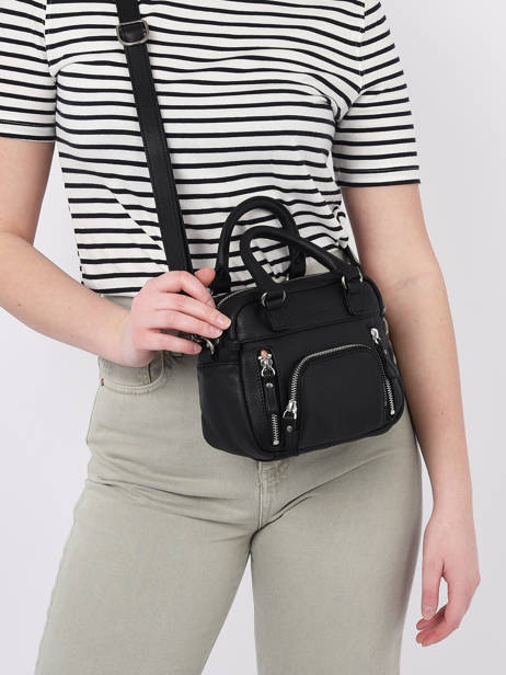 Crossbody Bag Vintage Leather Nat et nin Black vintage MICRMACY other view 1