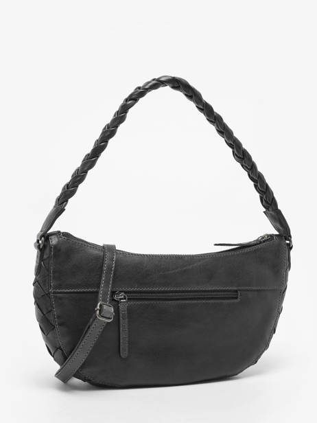 Shoulder Bag Obbo Leather Basilic pepper Black obbo BOBB02 other view 4