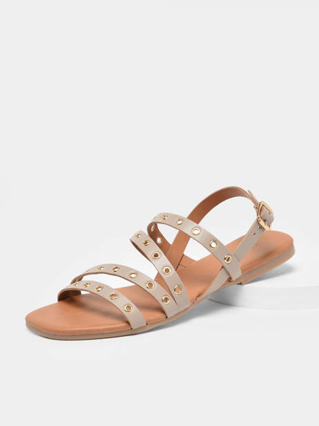 Sandals Canne Pieces Beige accessoires 17136402 other view 1