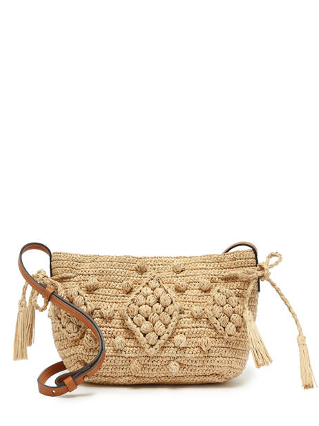 Sac Bandoulière Mini 24h Raphia Gerard darel Beige raphia E454