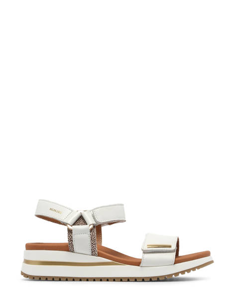 Sandals Jeanie In Leather Mephisto White women P5142127