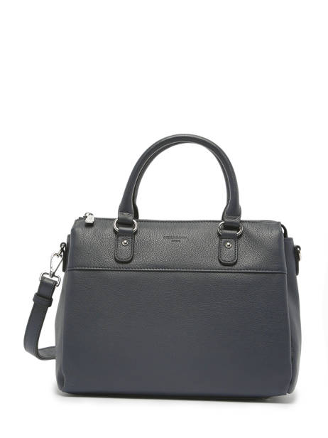 Satchel Confort Leather Hexagona Blue confort 469844