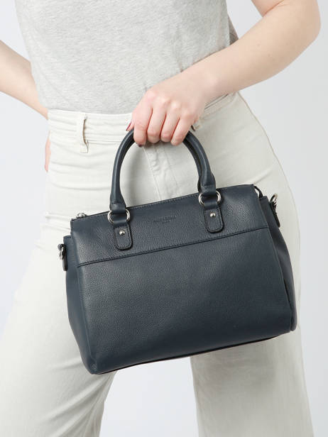 Satchel Confort Leather Hexagona Blue confort 469844 other view 1
