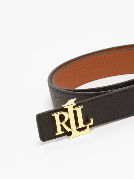 Ceinture Lauren ralph lauren Noir elmswood 12912039 vue secondaire 2