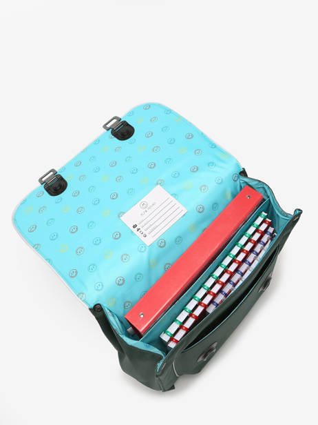 2-compartment It Bag Midi Satchel Jeune premier Green daydream boys B other view 3