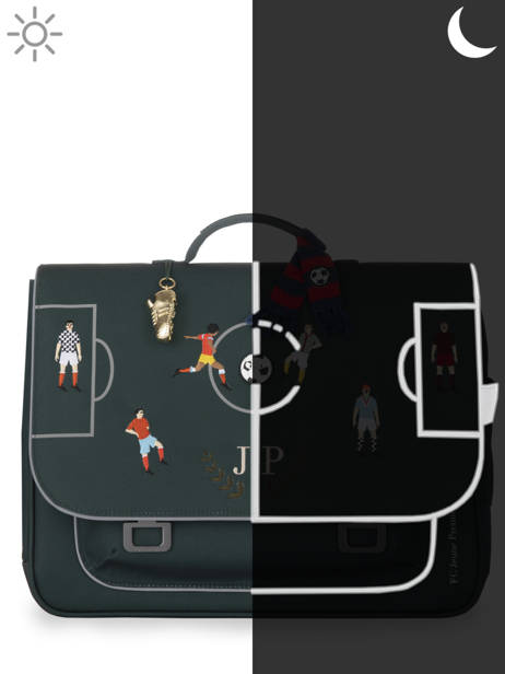2-compartment It Bag Midi Satchel Jeune premier Green daydream boys B other view 5