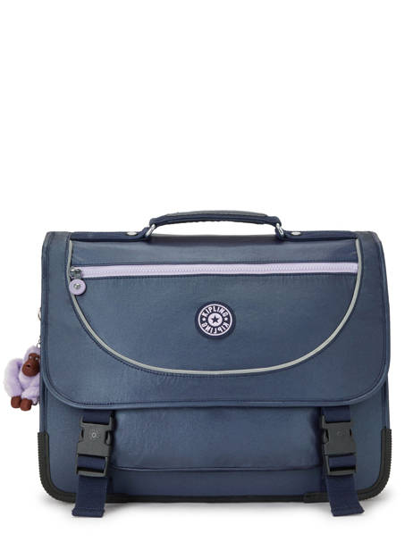 2-compartment  Satchel Kipling Blue back to school KI5705