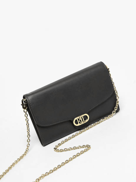 Sac BandouliÃ¨re Adair Cuir Lauren ralph lauren Noir adair 31902100 vue secondaire 2