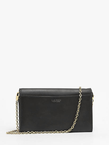 Sac BandouliÃ¨re Adair Cuir Lauren ralph lauren Noir adair 31902100 vue secondaire 4