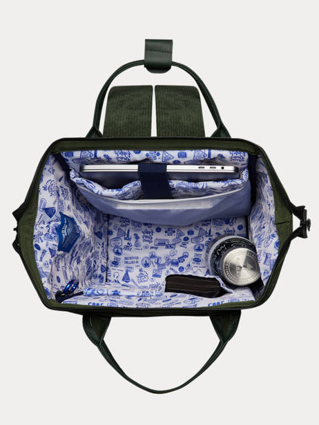 Customisable Backpack Adventurer Medium Cabaia Green adventurer BAGS other view 3