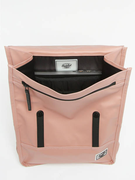 1 Compartment Backpack Herschel Pink weather resistant 10999 other view 2