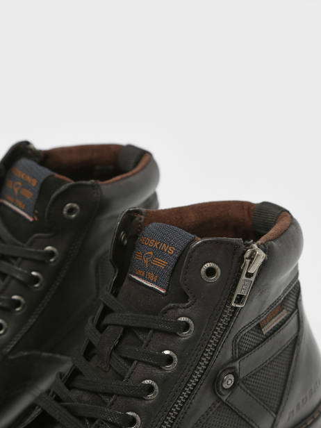 Boots Eternel In Leather Redskins Black men ETERNEL other view 1