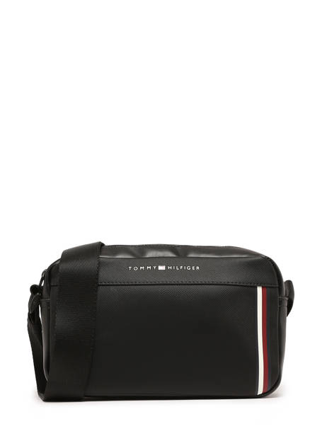 Crossbody Bag Tommy hilfiger Black th pique AM11382