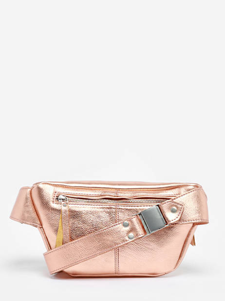Leather La Banane Belt Bag Paul marius Pink vintage BANANE other view 4