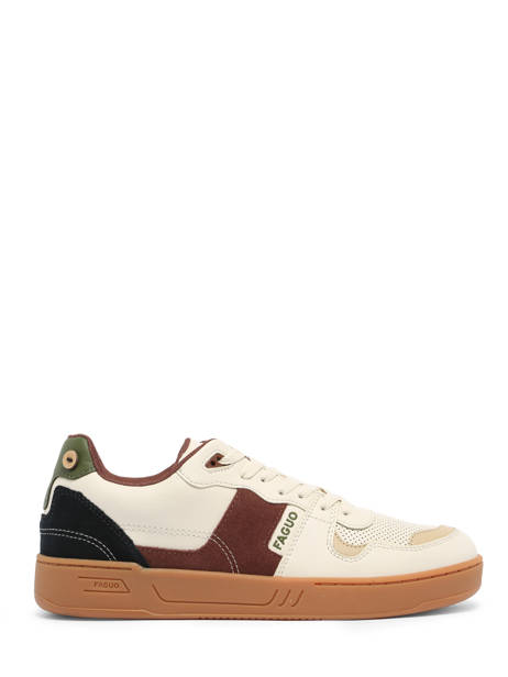 Sneakers Ceiba En Cuir Faguo Beige men 23CG3206