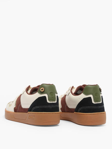Sneakers Ceiba En Cuir Faguo Beige men 23CG3206 vue secondaire 2