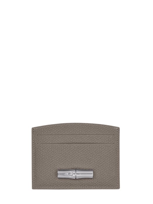 Longchamp Roseau Bill case / card case Gray